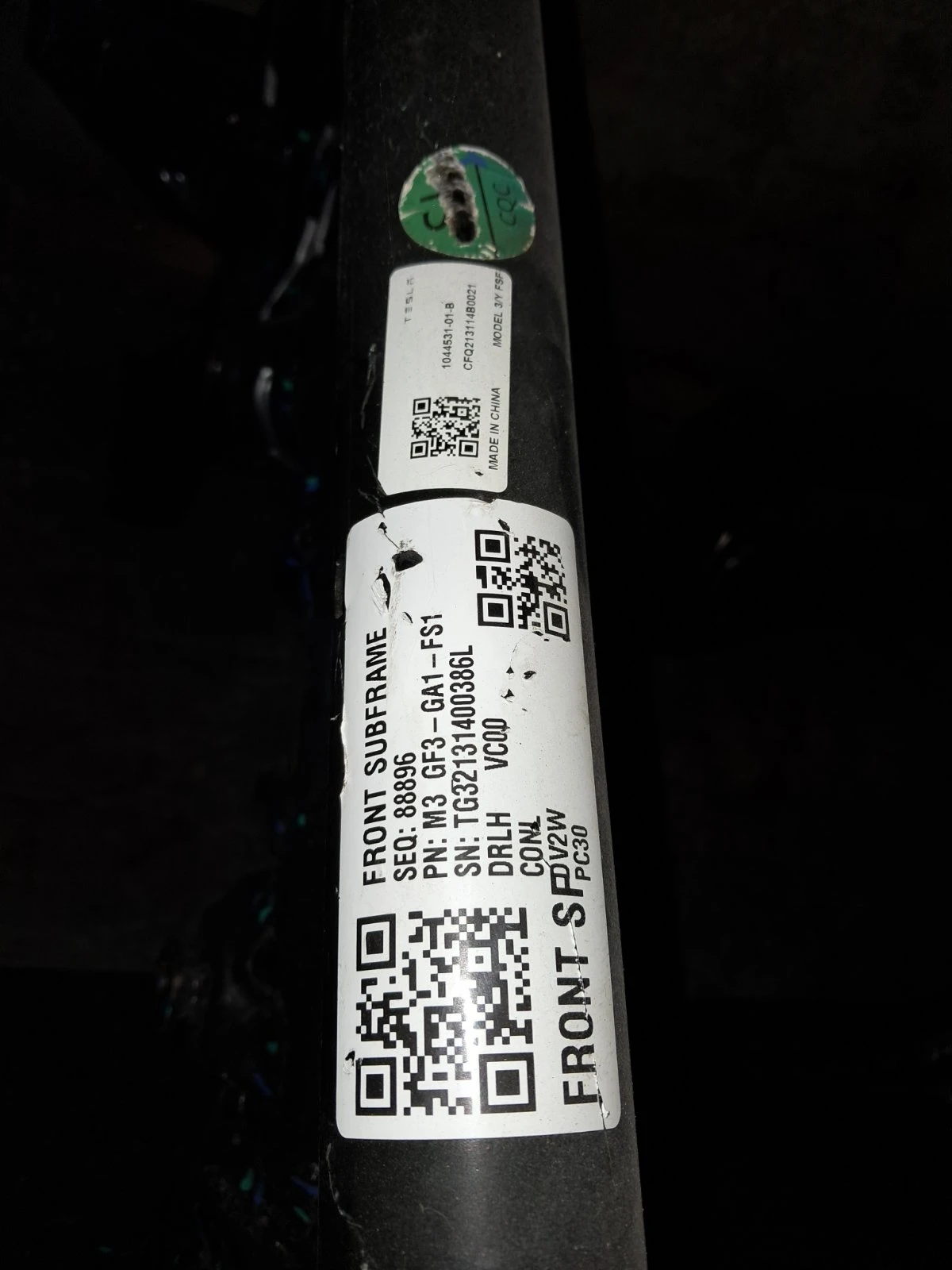 Чисто нов оригинален преден мост (магаре) за Tesla Model 3 / Model Y, снимка 2 - Части - 54481746