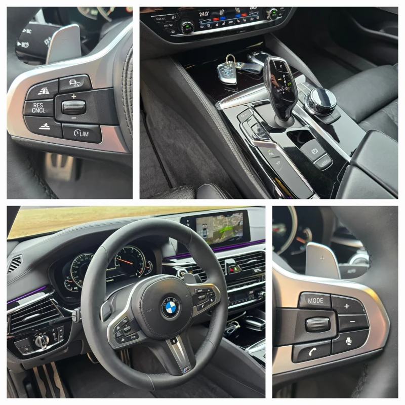 BMW 550 D 400 К.С. ИНДИВИДУАЛ / ЛЕД / ХЕД-ЪП / ВАКУМ, снимка 12 - Автомобили и джипове - 49419423