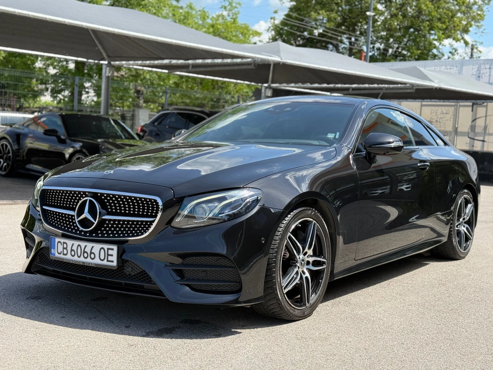 Mercedes-Benz E 220 d Coupe AMG Facelift Night Widescreen HUD Lane