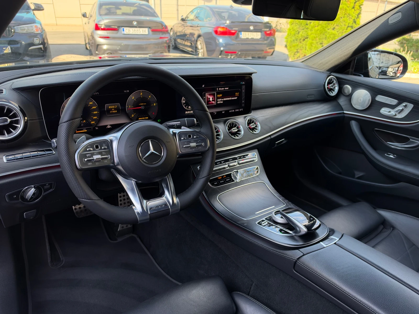 Mercedes-Benz E 220 d Coupe AMG Facelift Memory Widescreen Head-up 360 | Mobile.bg � ����������� 8