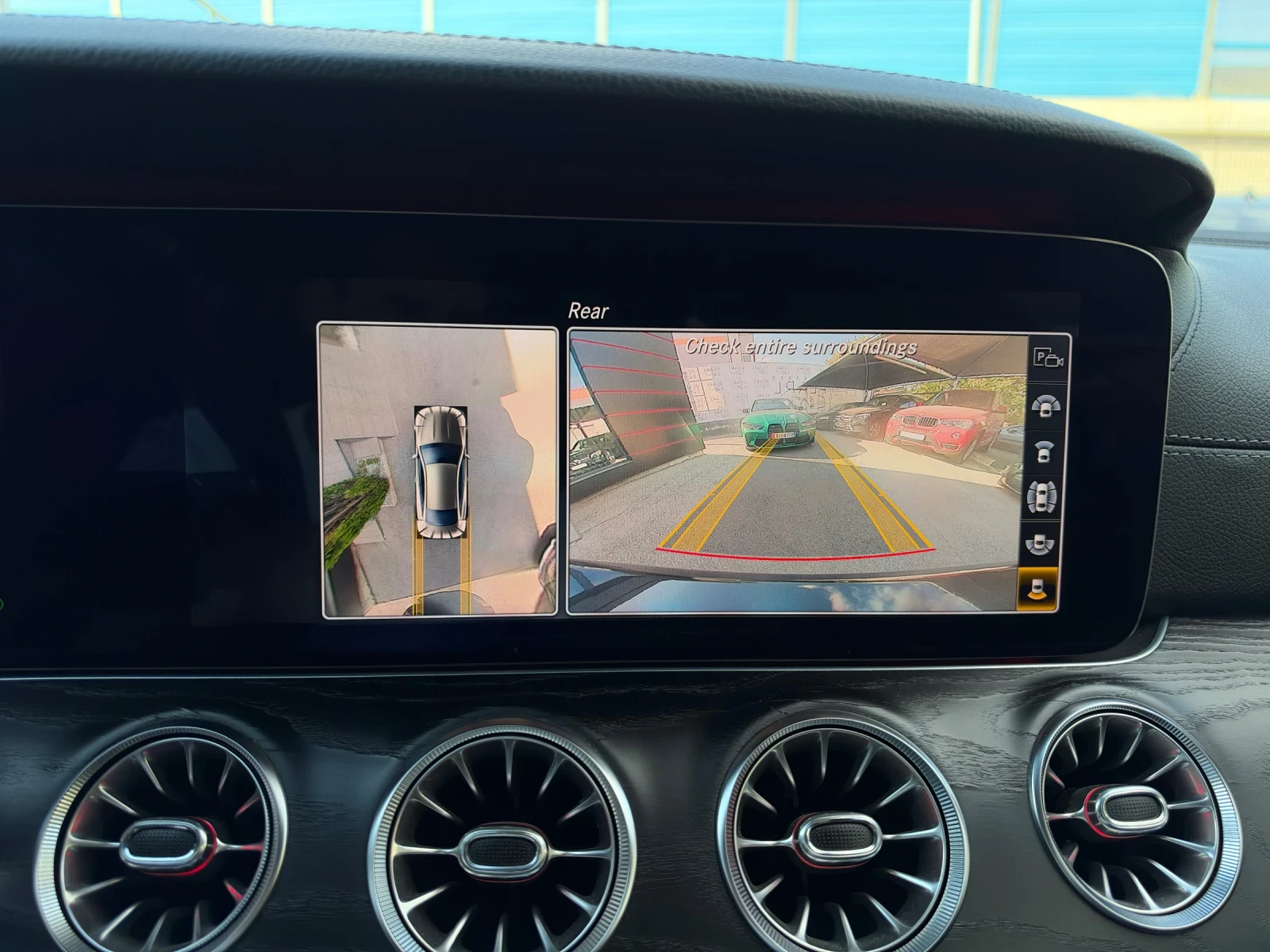 Mercedes-Benz E 220 d Coupe AMG Facelift Memory Widescreen Head-up 360 | Mobile.bg � ����������� 10