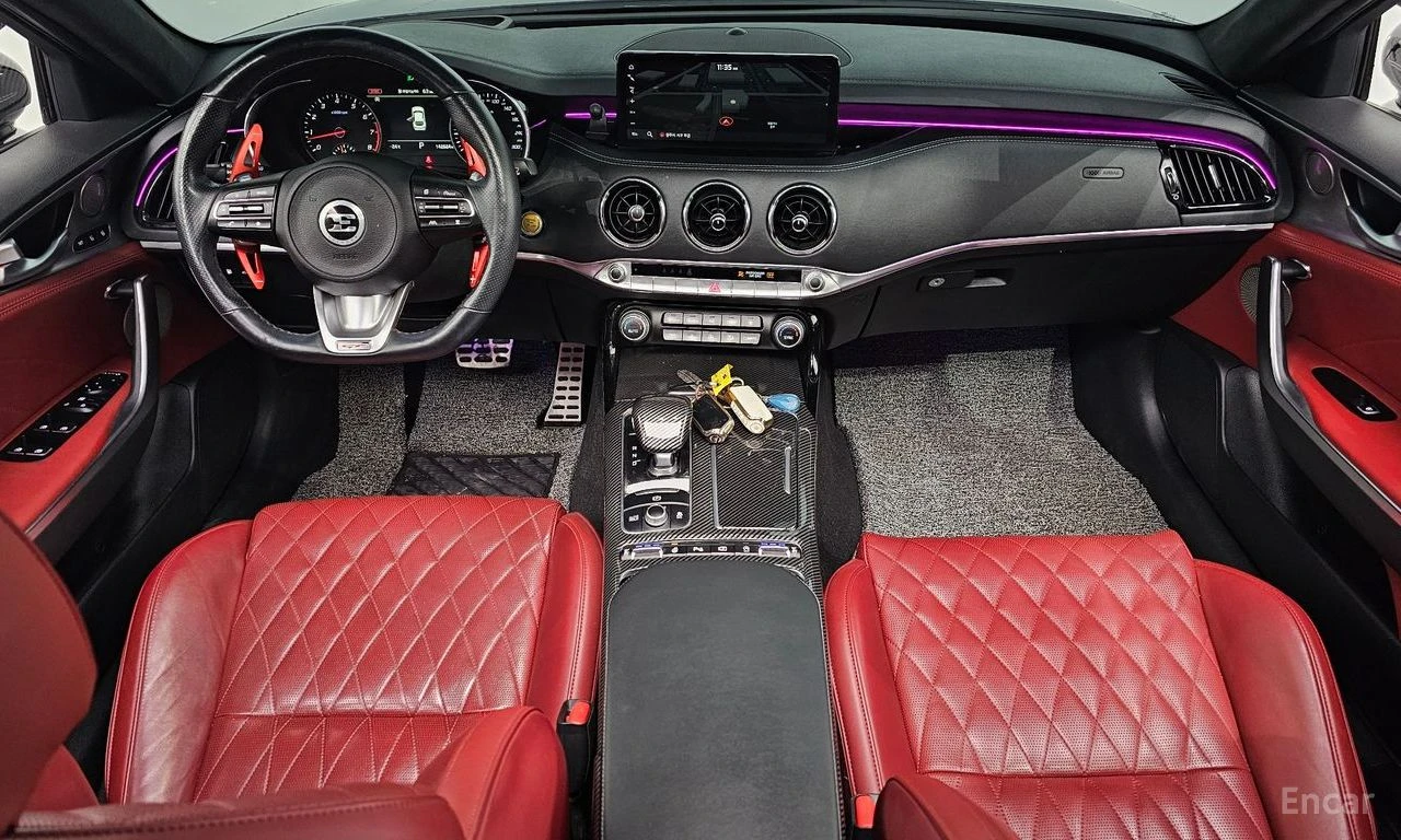 Kia Stinger Masters 3.3 GT 4x4* HARMAN KARDON* 360CAM* HEAD-UP, снимка 9 - Автомобили и джипове - 54336625