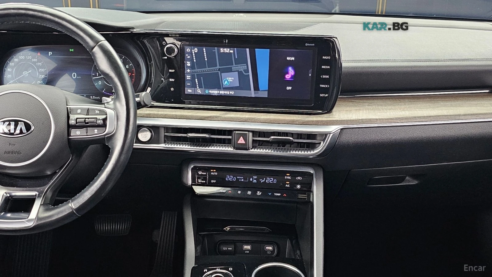 Kia K5 NOBLESSE/DRIVE-ASSISTS/DIGITAL, снимка 8 - Автомобили и джипове - 55700274