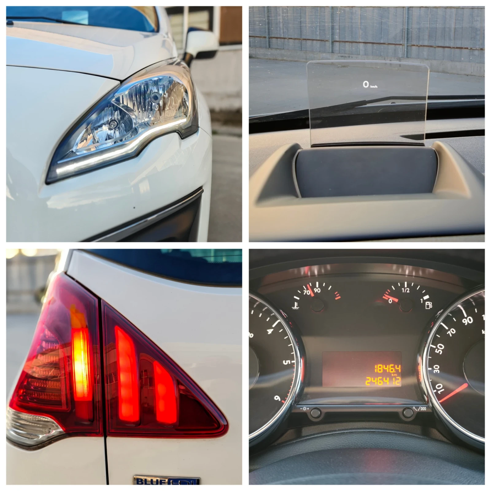 Peugeot 3008 1.6 BlueHDI LED* HeadUp* Navi* Bluethoot* Temp* , снимка 13 - Автомобили и джипове - 56332200