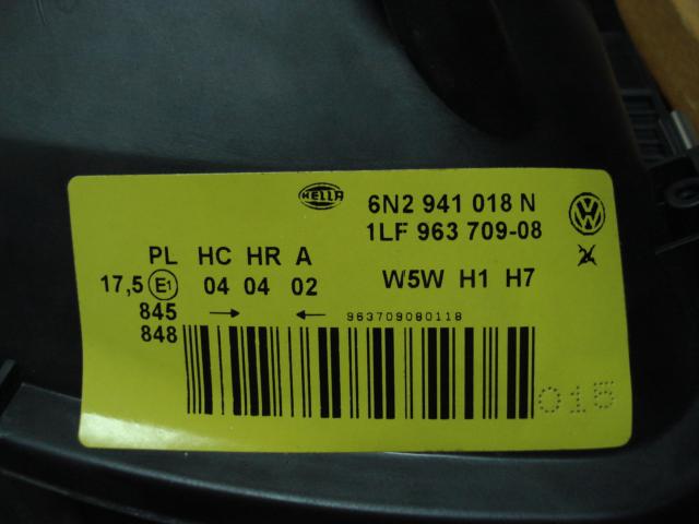 Светлини за VW Polo, снимка 2 - Части - 8340852