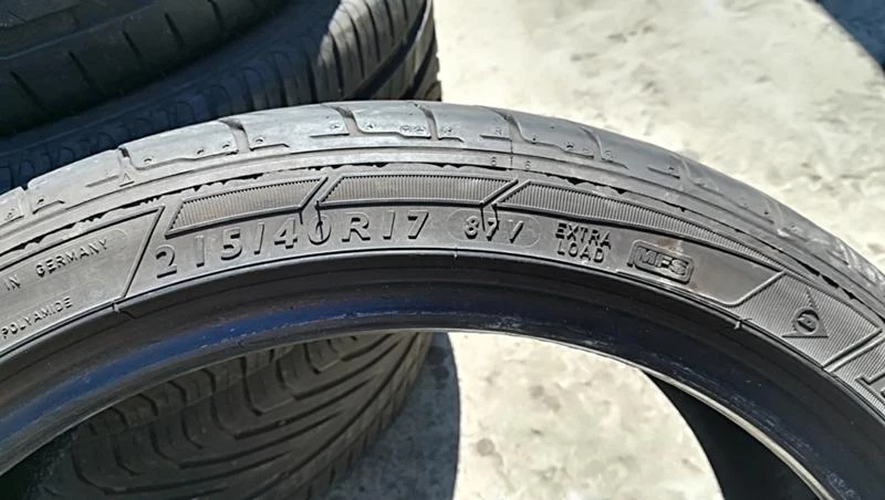 Гуми Летни 215/40R17, снимка 9 - Гуми и джанти - 25563219