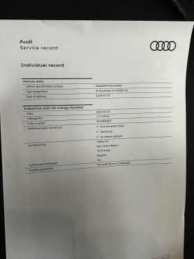 Audi S5 Sportback3.0TFSI/Carbon/B&O/Ambient/Обслужена, снимка 17
