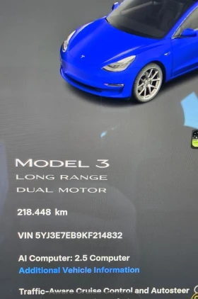 Tesla Model 3  4х4 Европейска Long Range | Auto.bg — изображение 15