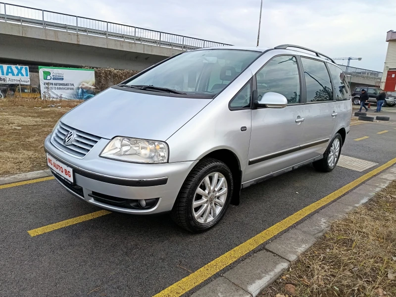 VW Sharan 1.9TDI  4х4, снимка 1 - Автомобили и джипове - 48892051