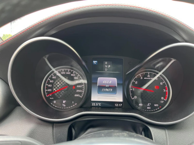 Mercedes-Benz C 43 AMG 4MATIC* Burmester* Подгрев* Пано* 360* Keyless* , снимка 7 - Автомобили и джипове - 52317700