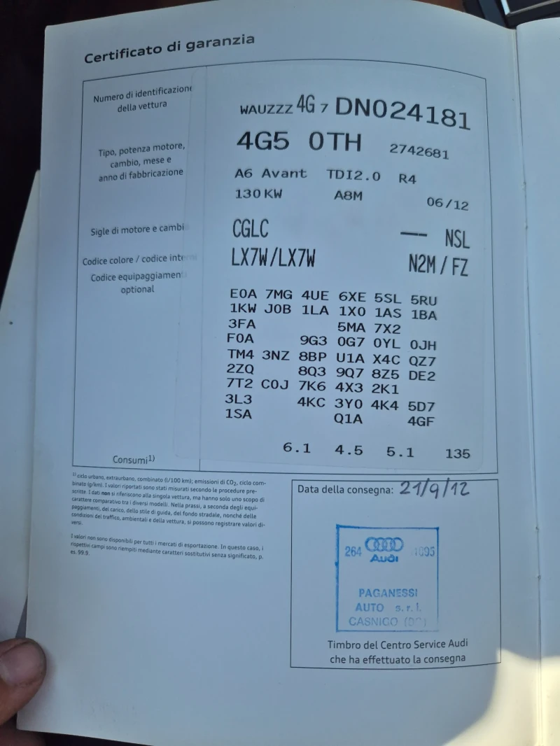 Audi A6 2.0 TDI, снимка 15 - Автомобили и джипове - 51578104