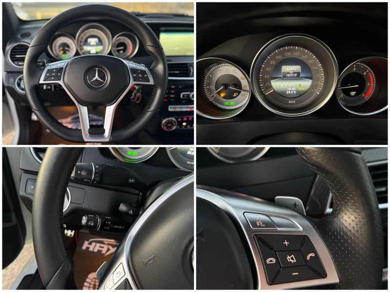 Mercedes-Benz C 250 CDI= 63 AMG= DISTRONIC= KEYLESS= PANORAMA= BLIND S, снимка 15 - Автомобили и джипове - 51750305