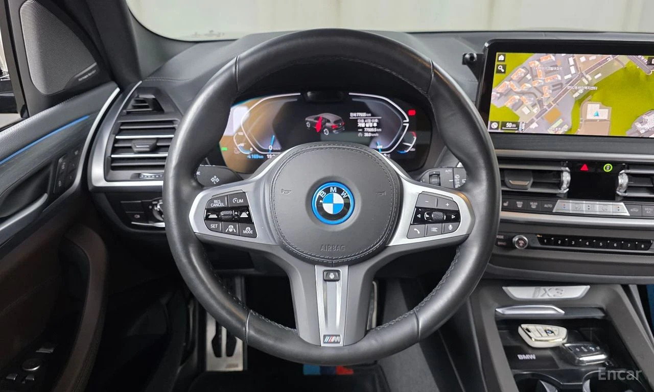 BMW iX3 * M-SPORT* КОЖА* ПОДГРЕВ* ПАНОРАМА* HEAD-UP* , снимка 13 - Автомобили и джипове - 54446274