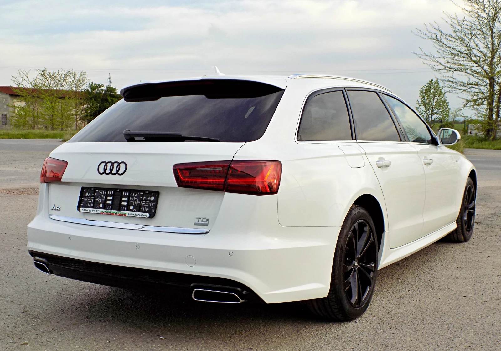 Audi A6 2.0TDI/190hp/Black Edition/PANORAMA/LED/EURO 6, снимка 4 - Автомобили и джипове - 54458881