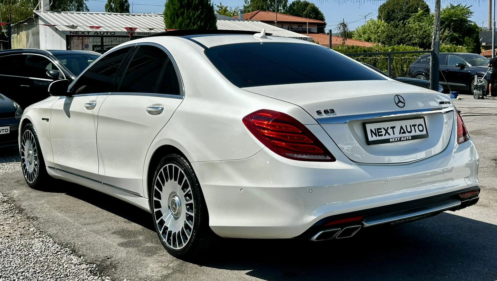 Mercedes-Benz S 350 AMG 4 MATIC PANO BURMESTER 360 CAMERA DISTRONIC, снимка 7 - Автомобили и джипове - 55640800