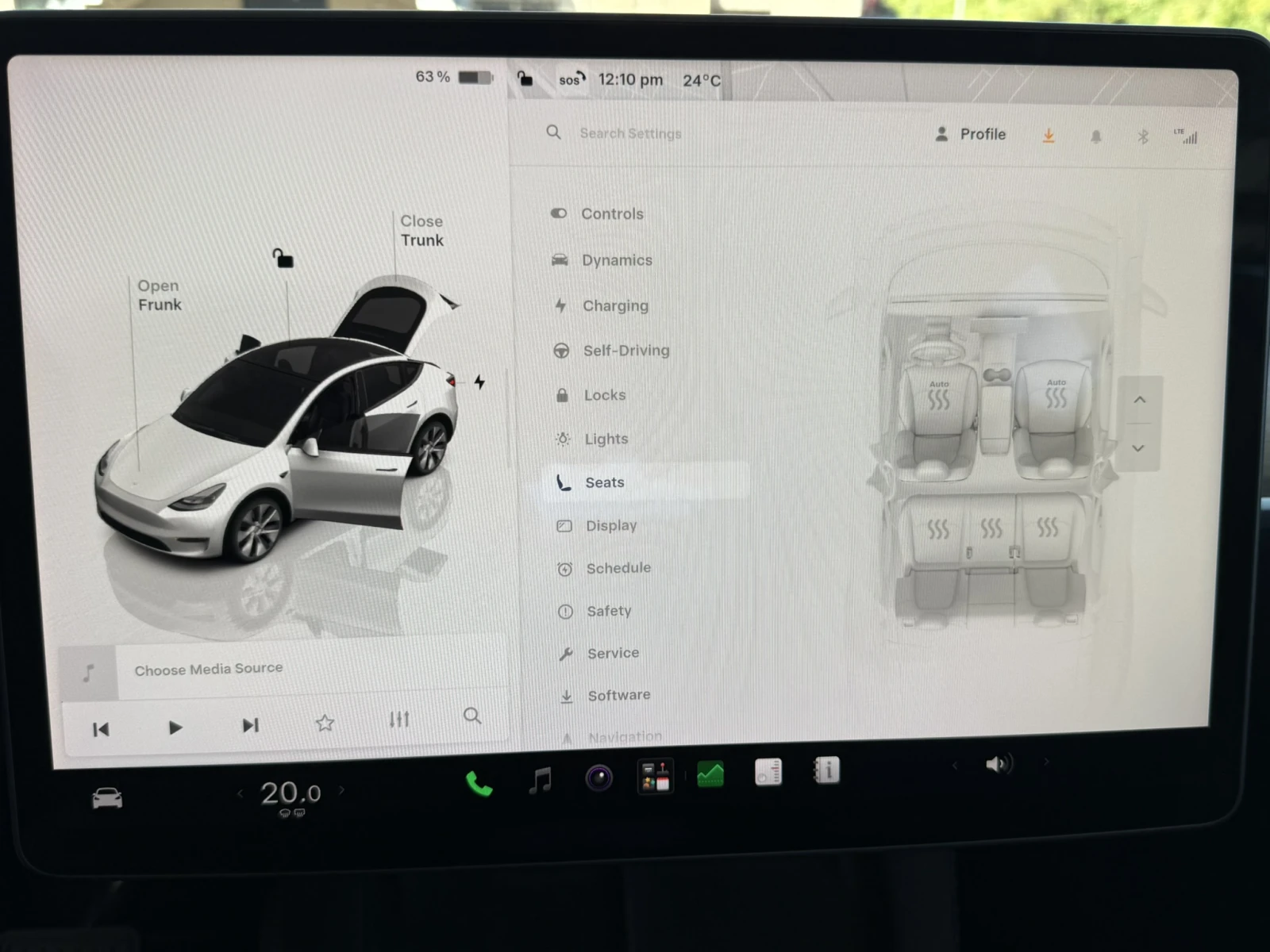 Tesla Model Y  Dual Motor 75 kwh, снимка 16 - Автомобили и джипове - 56015522