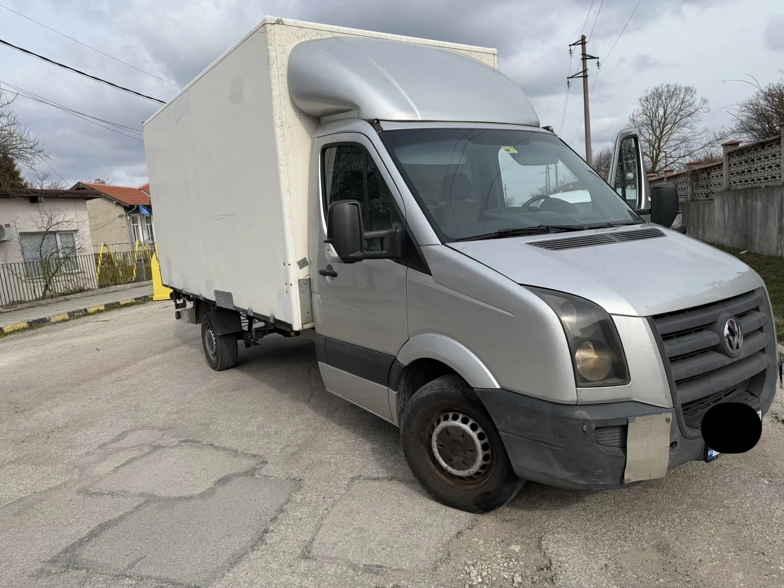VW Crafter 2.5TDI до 3.5т. Клима Падащ борд 4.30м 