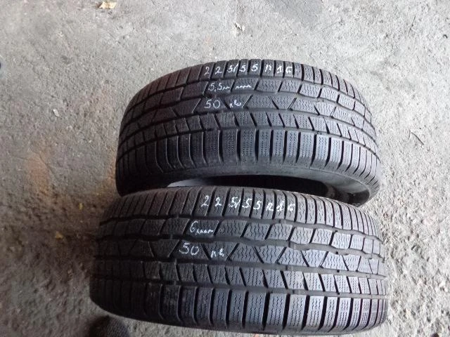 Гуми Зимни 225/55R16, снимка 2 - Гуми и джанти - 15362067