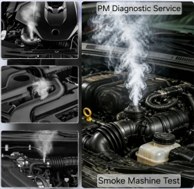 Диагностика на автомобили и ремонт / Тест с димогенератор / Diagnostic Car Service, снимка 3