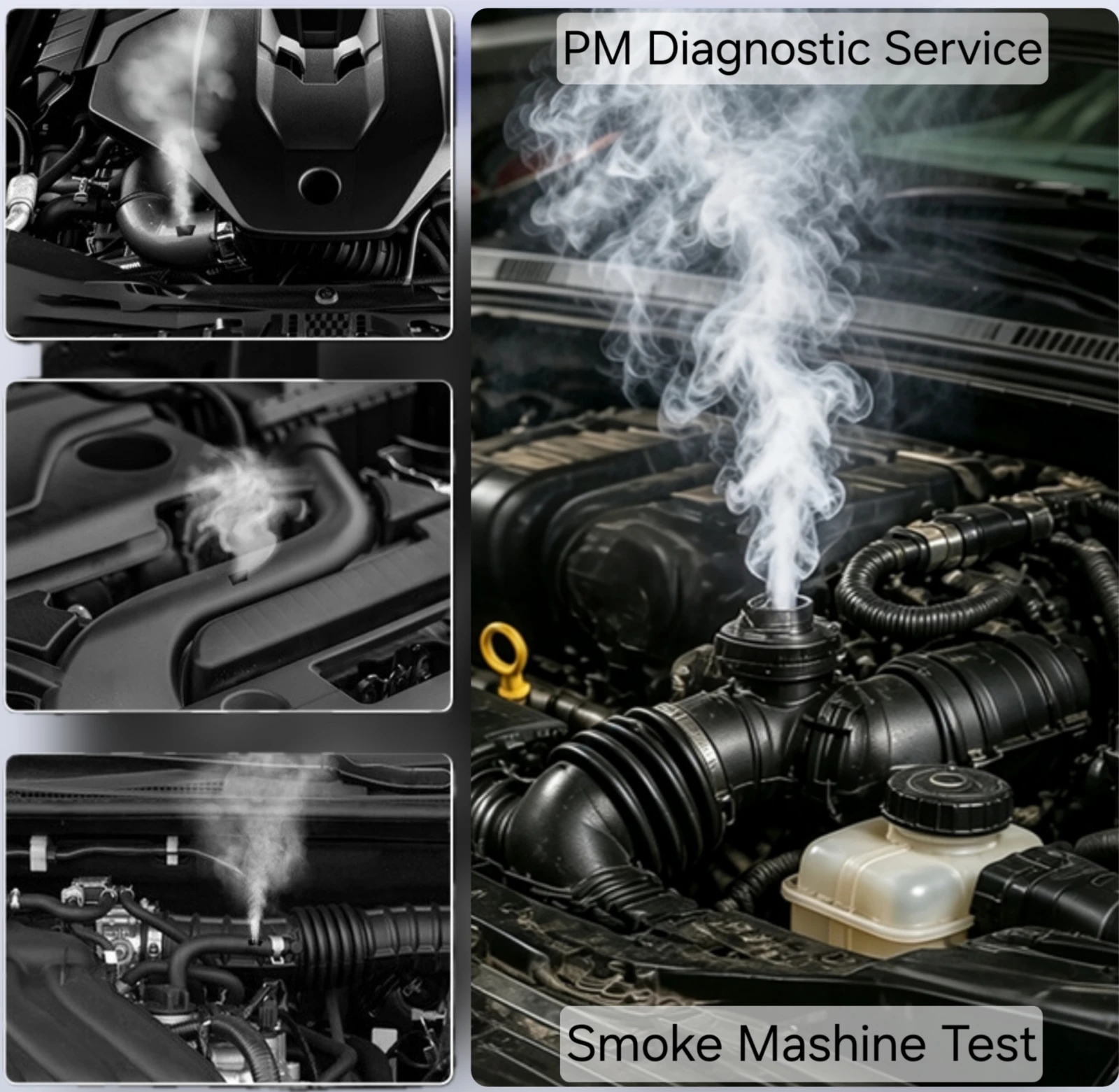Диагностика на автомобили и ремонт / Тест с димогенератор / Diagnostic Car Service, снимка 3 - Сервизни услуги - 48357588