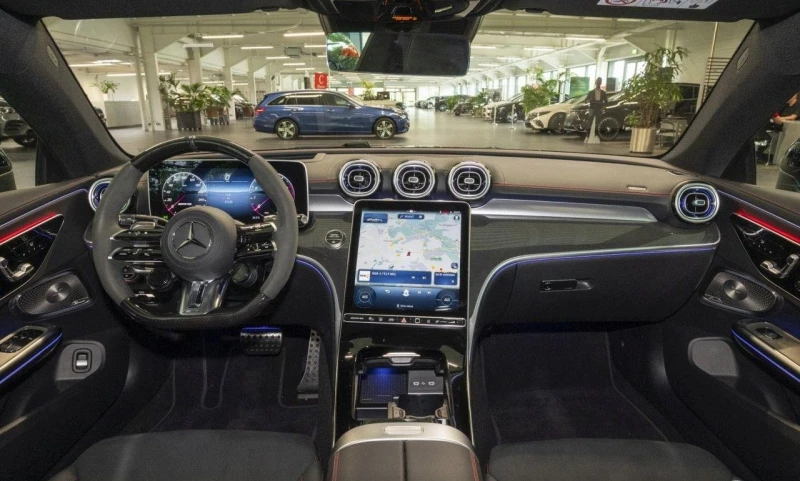 Mercedes-Benz CLE 53 AMG 4-MATIC CARBON BURMESTER PANO HEAD UP 360, снимка 10 - Автомобили и джипове - 51608757