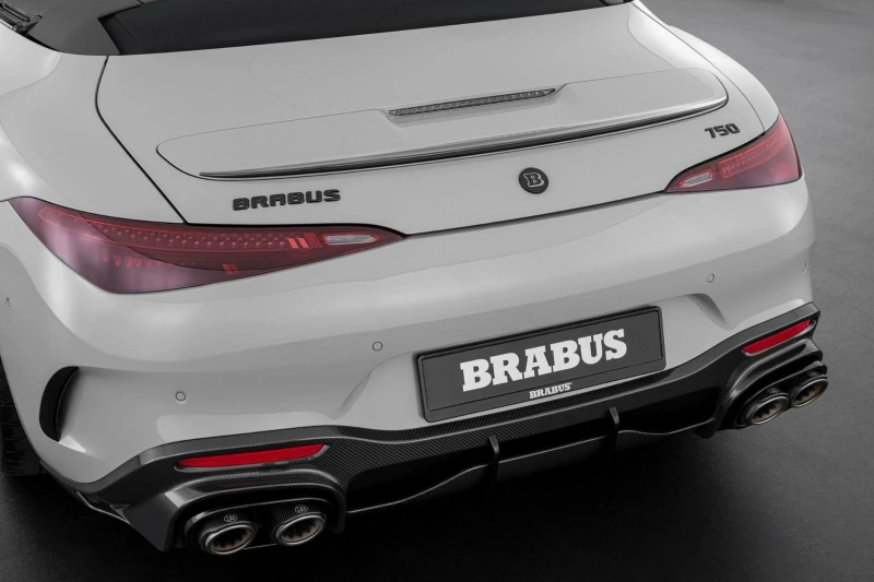 Mercedes-Benz SL 63 AMG BRABUS 750 CARBON CERAMIC-BRAKES BURMESTER , снимка 7 - Автомобили и джипове - 51647016