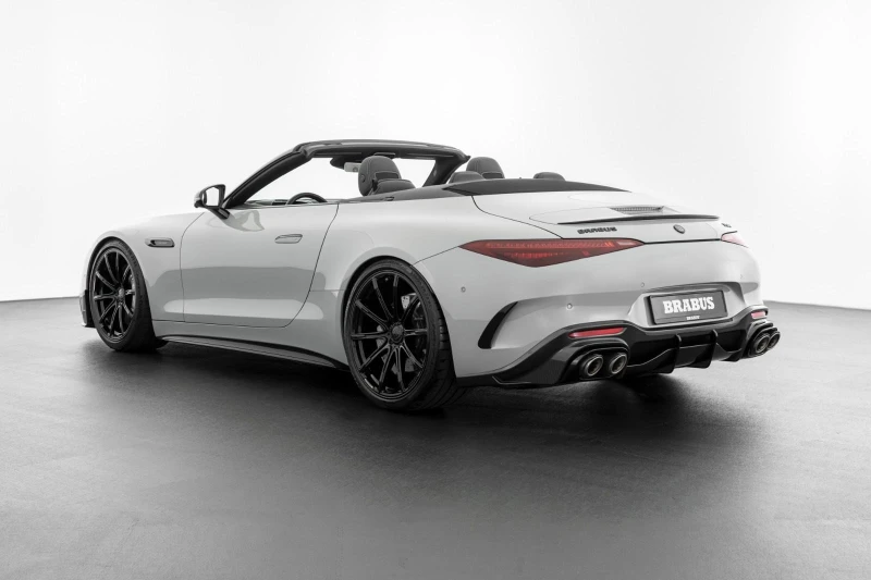 Mercedes-Benz SL 63 AMG BRABUS 750 CARBON CERAMIC-BRAKES BURMESTER , снимка 6 - Автомобили и джипове - 51647016