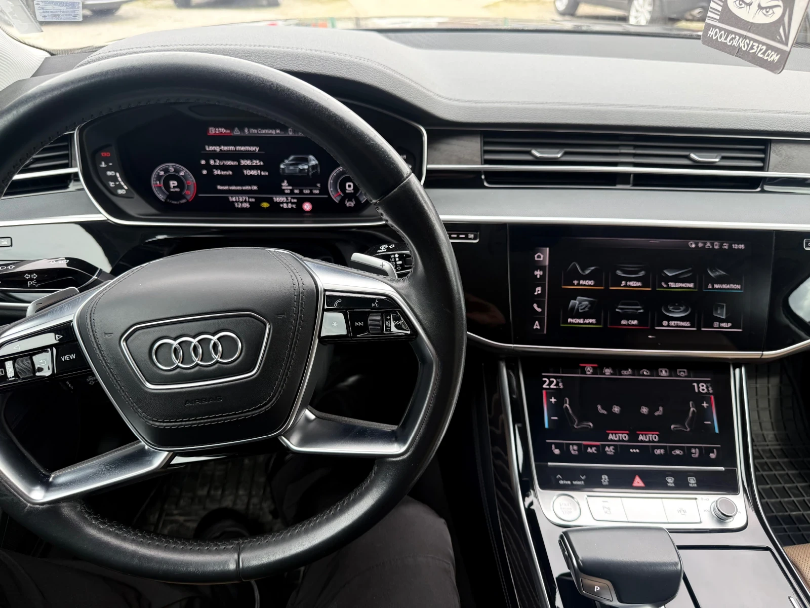Audi A8 5.0 TDI S-line MATRIX DISTR KAMERA , снимка 17 - Автомобили и джипове - 53928555