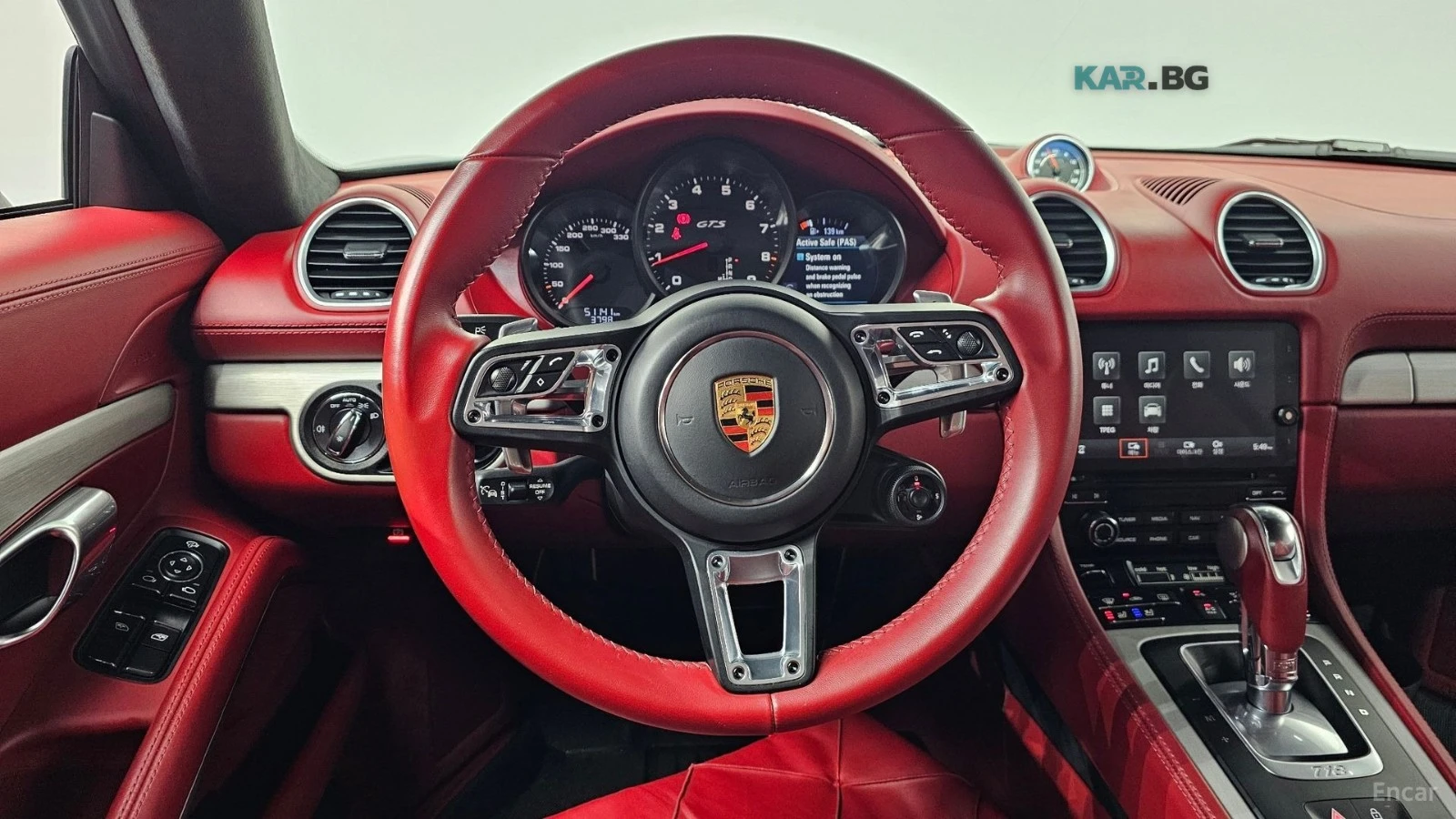 Porsche Cayman 718 4.0 GTS* КОЖА* ПОДГРЕВ* ОБДУХВ* BOSE* , снимка 11 - Автомобили и джипове - 55245202