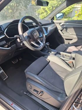 Audi Q3 Sportback 2.0 TFSI QUATTRO S line / 360 / Black edition , снимка 9