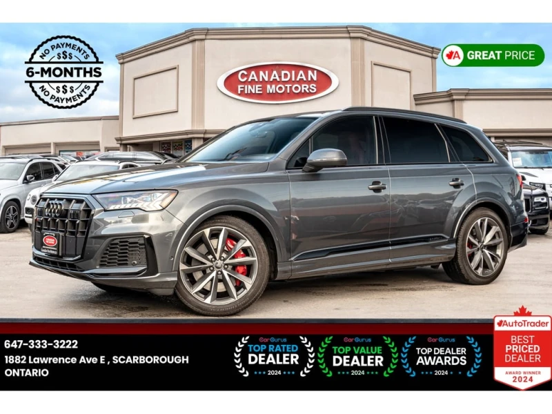 Audi SQ7 * QUATTRO PROGRESSIV | HUD | 7 PASS | CARBON FIBER