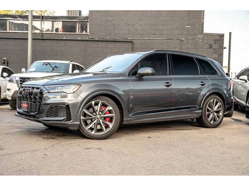 Audi SQ7 * QUATTRO PROGRESSIV | HUD | 7 PASS | CARBON FIBER, снимка 2 - Автомобили и джипове - 52804117