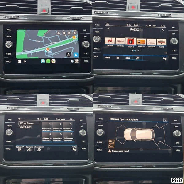 VW Tiguan 2.0 TDI 7 DSG LED, снимка 16 - Автомобили и джипове - 53174841