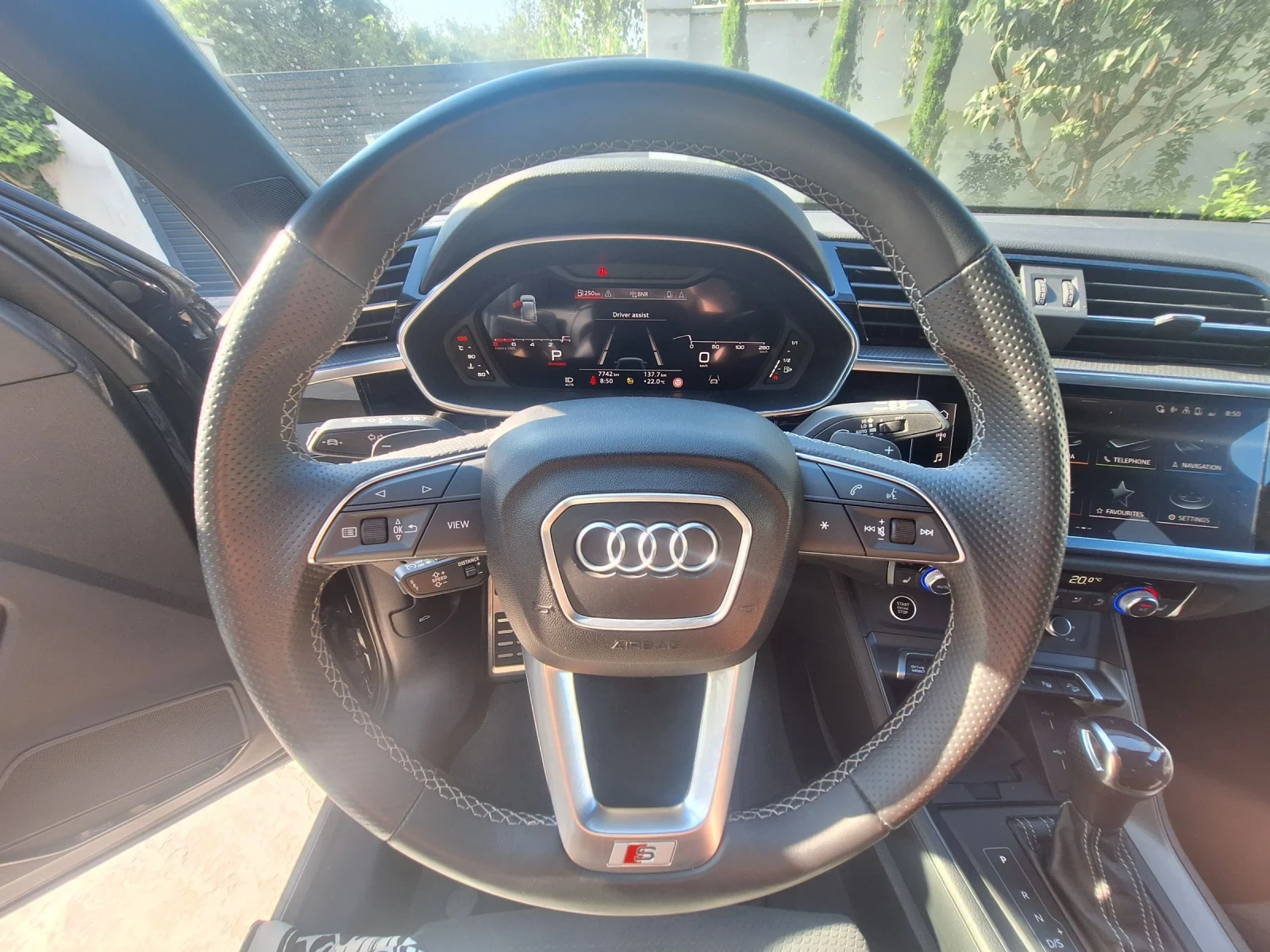 Audi Q3 Sportback 2.0 TFSI QUATTRO S line / 360 / Black edition  | Mobile.bg � ����������� 14