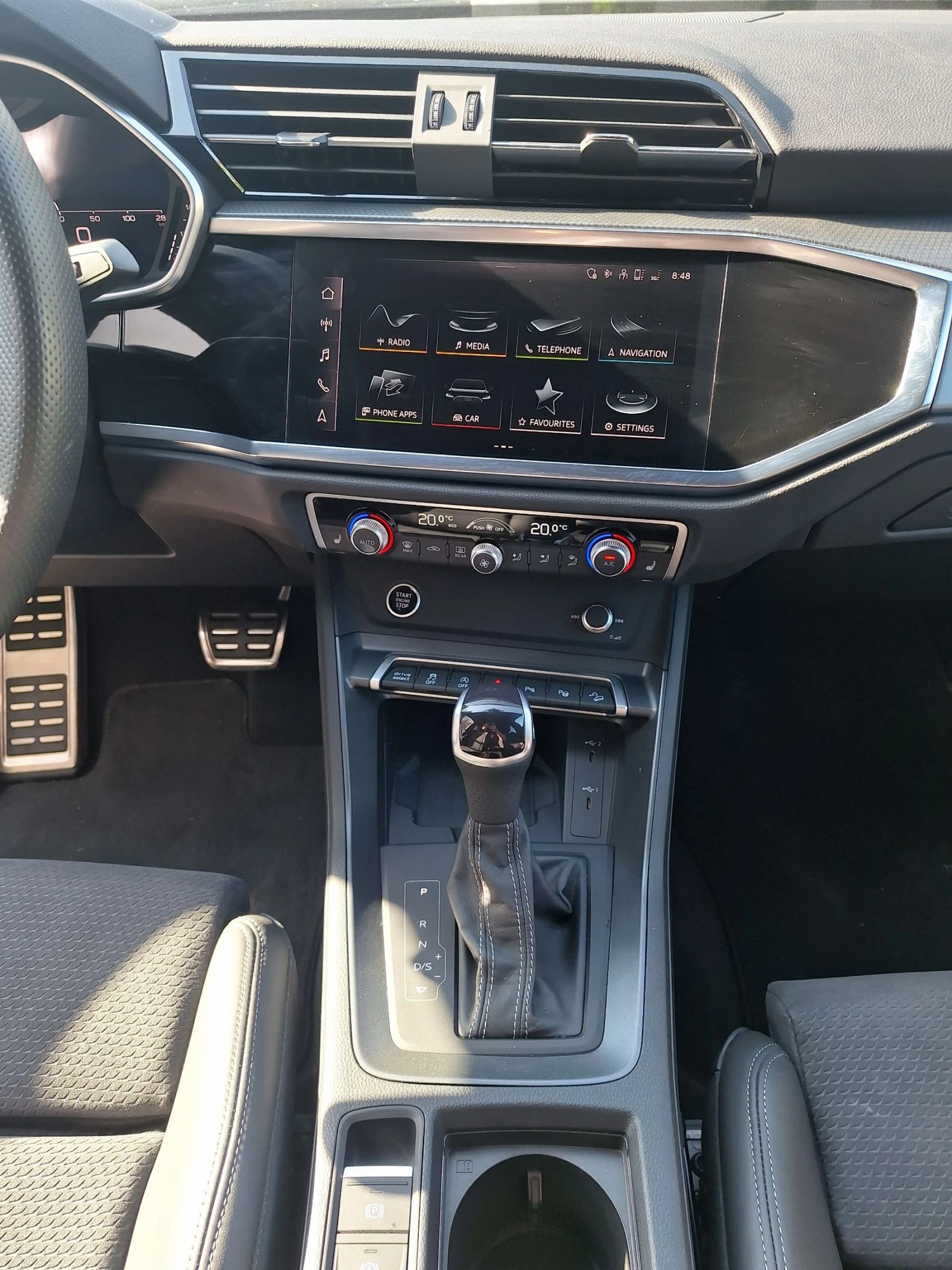 Audi Q3 Sportback 2.0 TFSI QUATTRO S line / 360 / Black edition  | Mobile.bg � ����������� 13