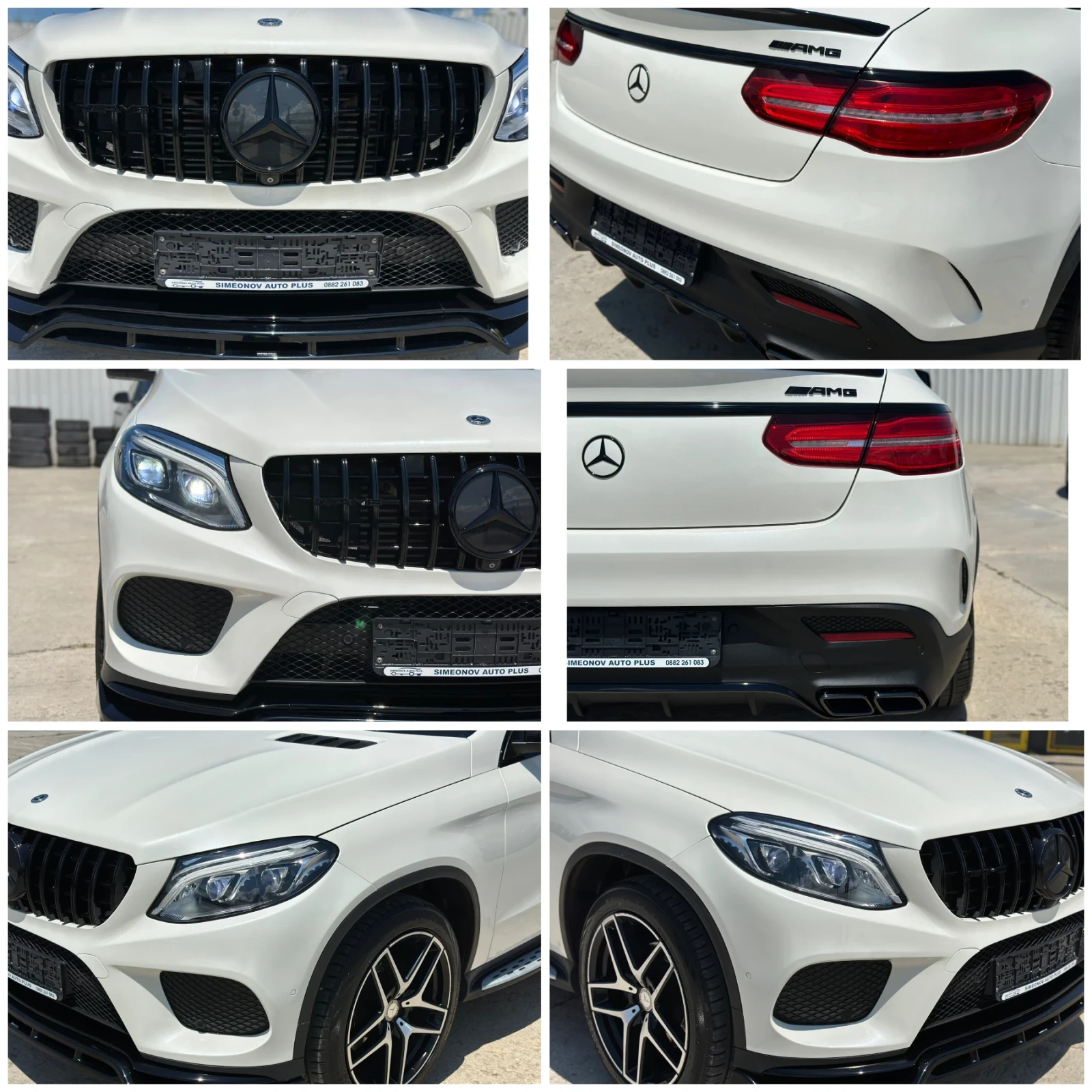 Mercedes-Benz GLE 350 COUPE AMG MAXTON-150хил.км-9G-ACC-КАМЕРА360-РЕКАРО, снимка 9 - Автомобили и джипове - 55424302
