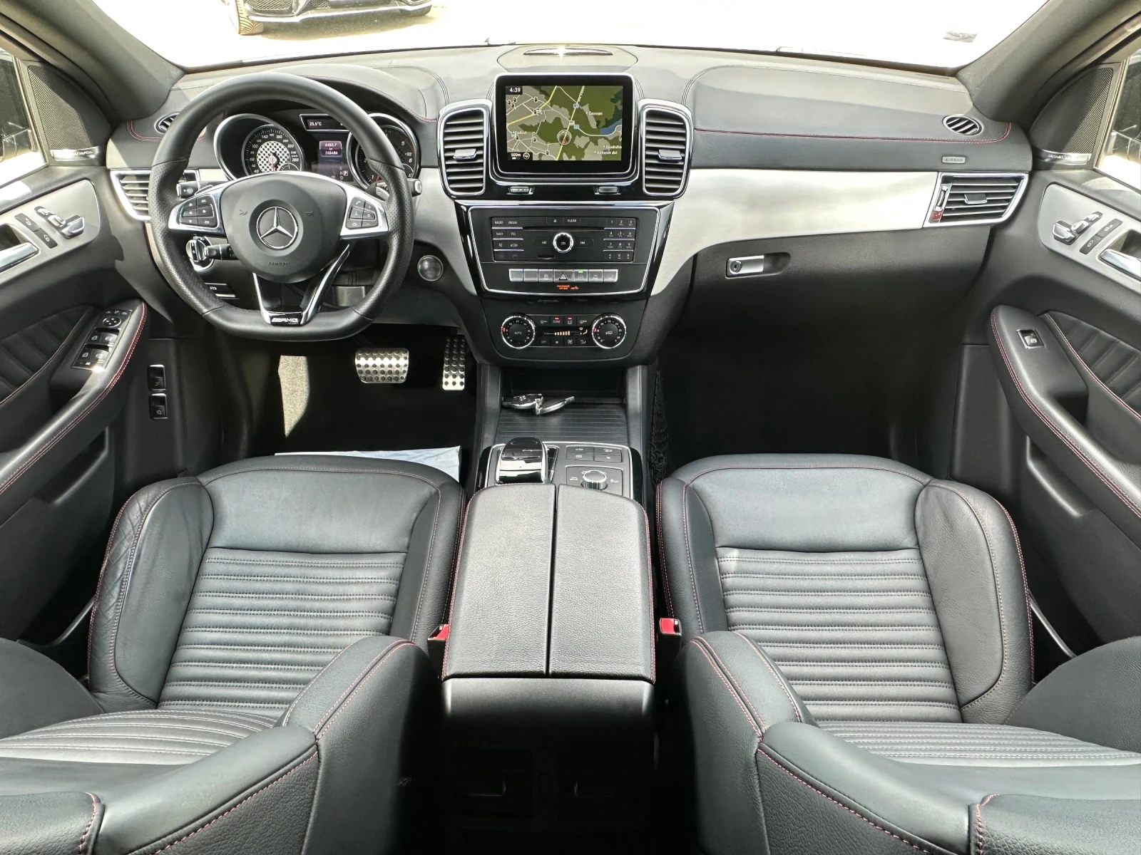 Mercedes-Benz GLE 350 COUPE AMG MAXTON-150хил.км-9G-ACC-КАМЕРА360-РЕКАРО, снимка 11 - Автомобили и джипове - 55424302
