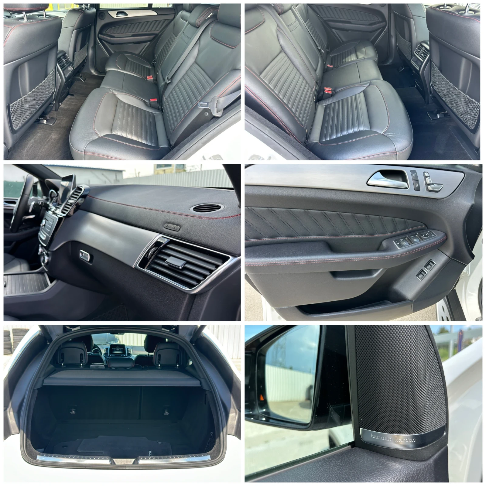Mercedes-Benz GLE 350 COUPE AMG MAXTON-150хил.км-9G-ACC-КАМЕРА360-РЕКАРО, снимка 13 - Автомобили и джипове - 55424302