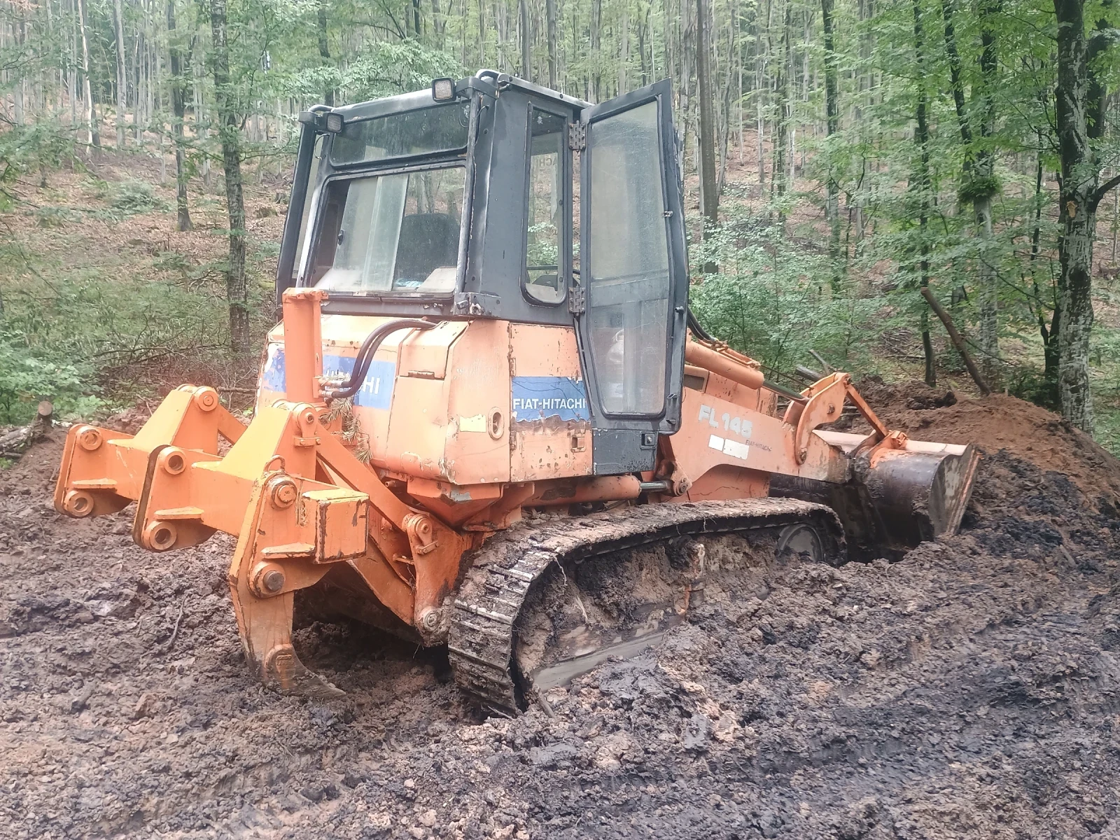 Булдозер Друга  Fiat Allis FL145, снимка 3 - Индустриална техника - 55002509
