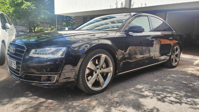 Audi A8 4, 2 TDI /HEADUP/DISTRONIC/BOSE/MATRIX/21ROTOR, снимка 1 - Автомобили и джипове - 47217814