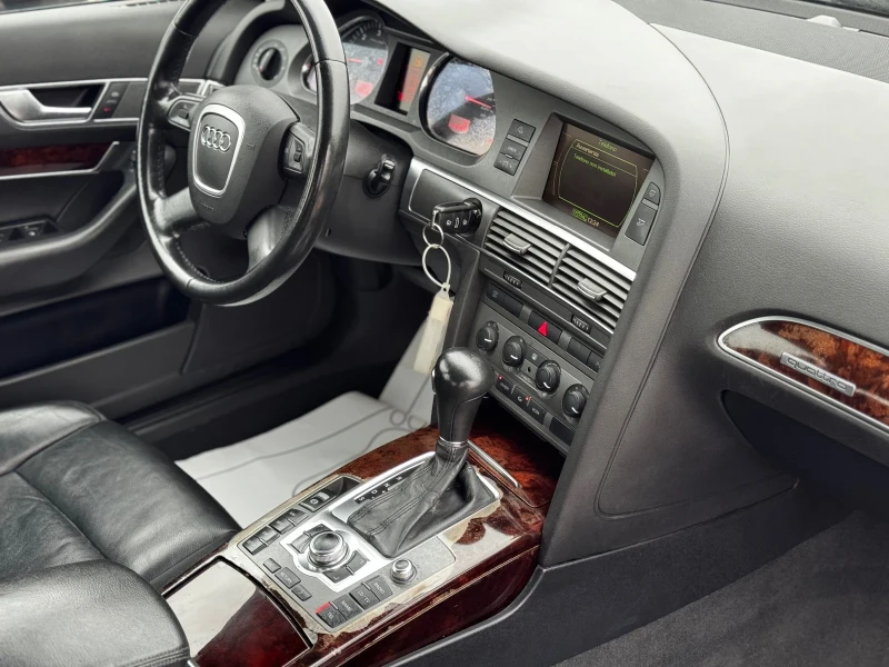 Audi A6 3.0TDI QUATTRO 224kc Кожа, снимка 11 - Автомобили и джипове - 52295559