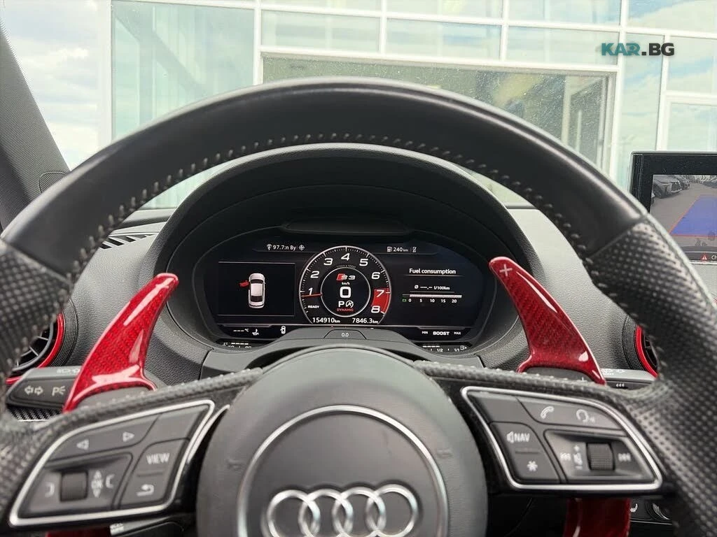 Audi S3 * S-Line* * HeadUp* AвтоКредит* (ЦЕНА ДО БГ), снимка 15 - Автомобили и джипове - 54876442