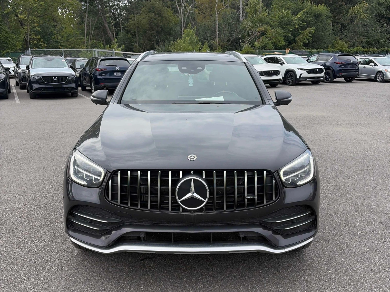 Mercedes-Benz GLC 43 AMG BURMESTER * ДИСТРОНИК * ПАНО* ПОДГРЕВ, снимка 6 - Автомобили и джипове - 56099360