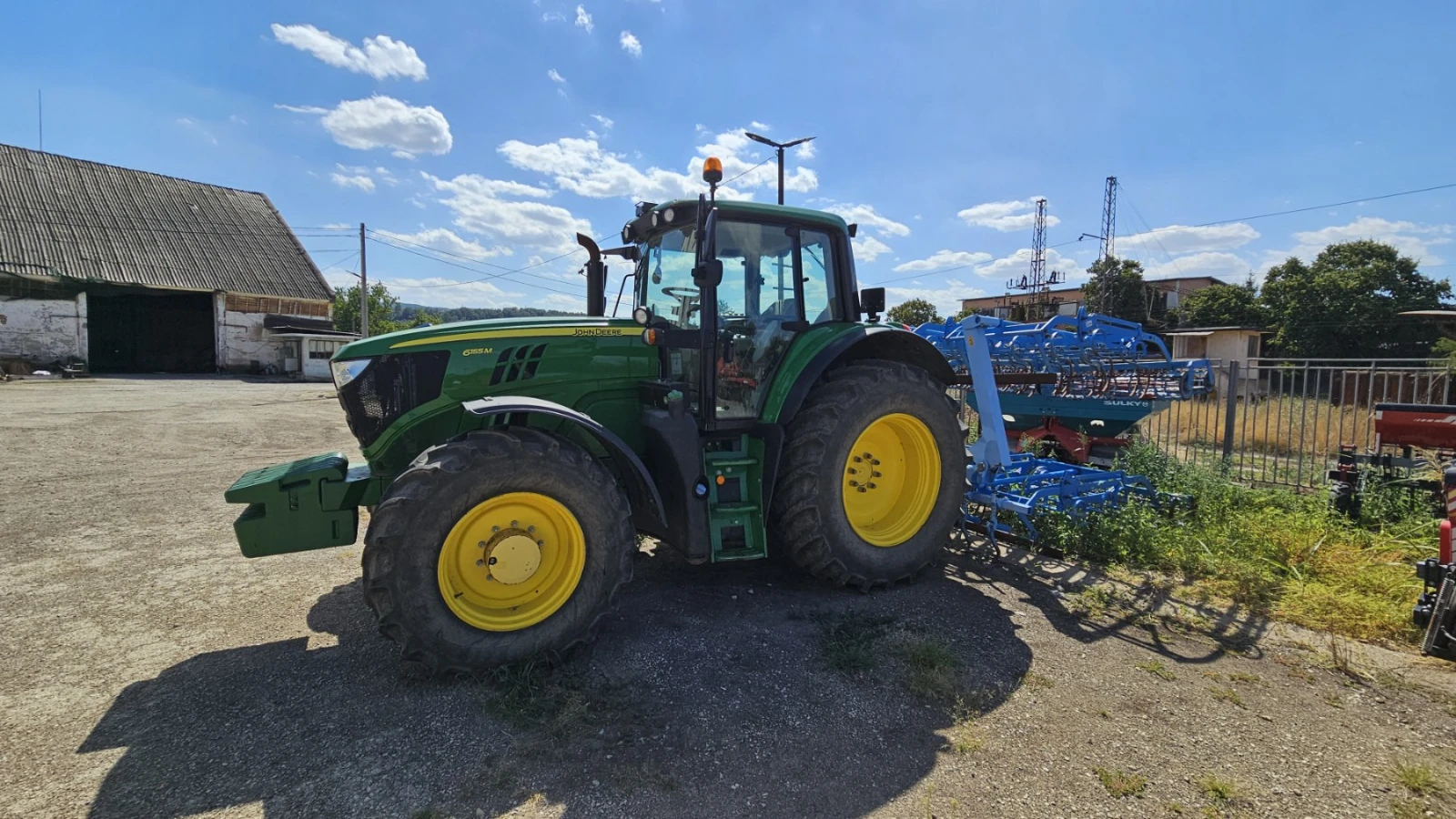 Трактор John Deere 6155M - изображение 3