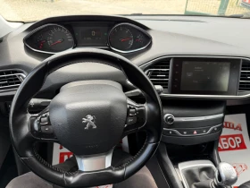 Peugeot 308 1.6HDi/116p.s-5 vrati/Navi!!!, снимка 16