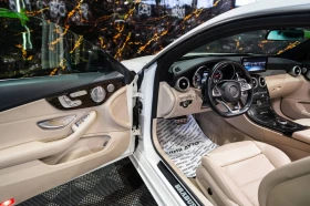 Mercedes-Benz C 300 D COUPE AMG LINE LED NAVI ПАНО BURM ЛИЗИНГ 100%, снимка 11