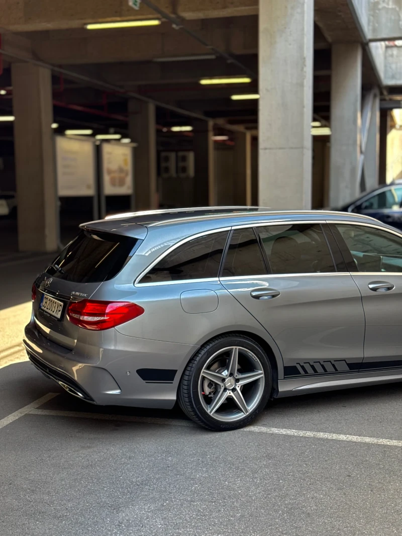 Mercedes-Benz C 220 AMG PACK* 7G-TRONIC* EURO 6b* КАТО НОВА * , снимка 8 - Автомобили и джипове - 51851085