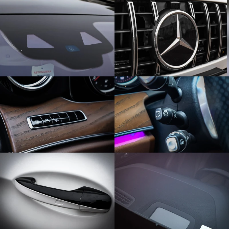 Mercedes-Benz E 220 AMG 4 matic, снимка 13 - Автомобили и джипове - 53409508