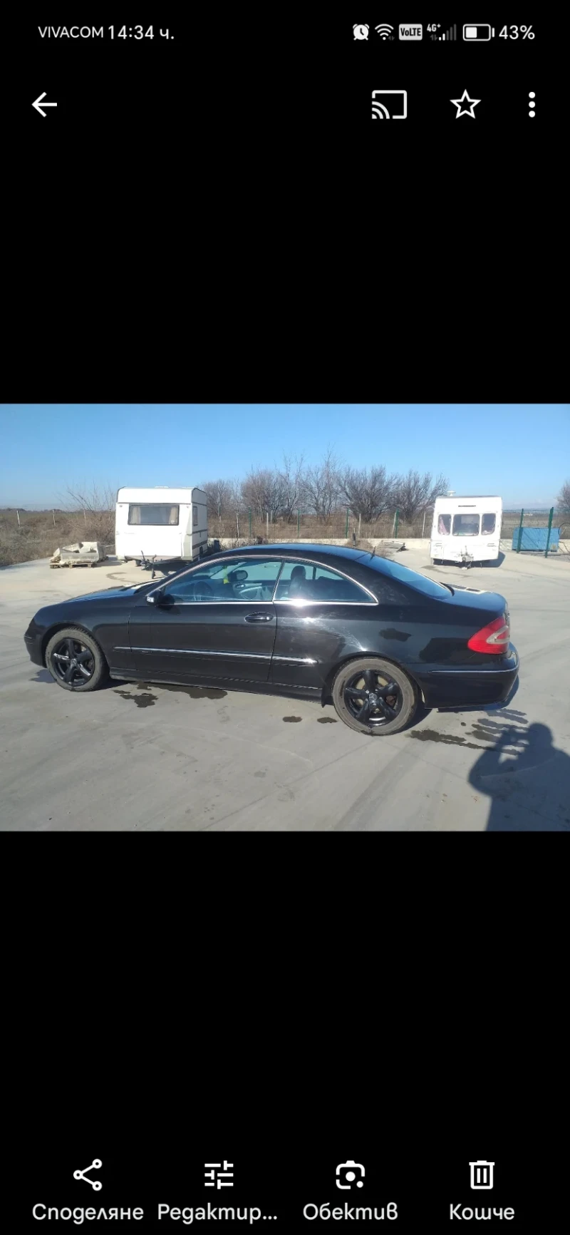 Mercedes-Benz CLK, снимка 2 - Автомобили и джипове - 53519624