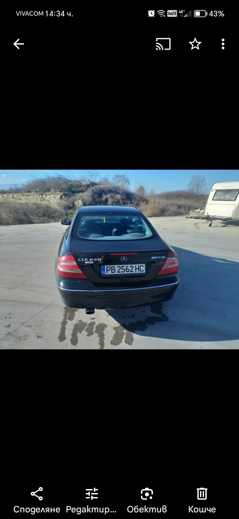 Mercedes-Benz CLK, снимка 4 - Автомобили и джипове - 53519624